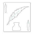 SIZZIX BIGZ ЩАНЦИ ЗА ИЗРЯЗВАНЕ - WRITING DESK