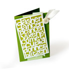 SIZZIX THINLITS DIES - REINDEER NAMES