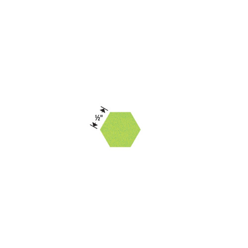 SIZZIX BIGZ DIES FOR CUTTING - HEXAGONS 1/2 IN SIDES