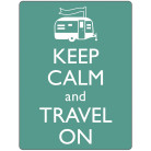 SIZZIX RELIEF FOLDERS - KEEP CALM AND TRAVEL ON