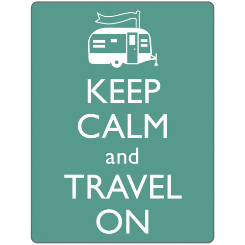 SIZZIX RELIEF FOLDERS - KEEP CALM AND TRAVEL ON