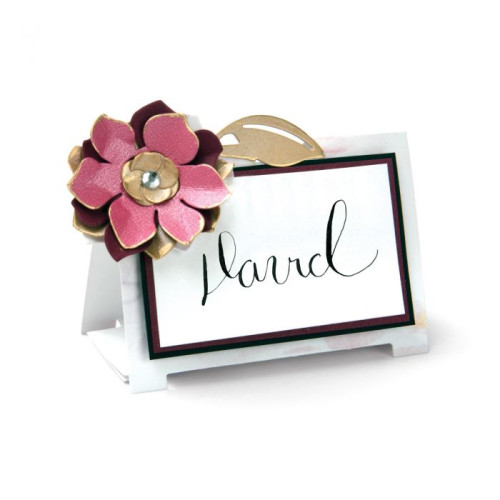 SIZZIX THINLITS ЩАНЦИ ЗА ИЗРЯЗВАНЕ - TABLE TENT, FLORAL