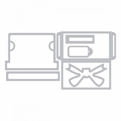 SIZZIX THINLITS ЩАНЦИ ЗА ИЗРЯЗВАНЕ - GIFT CARD PACKAGE