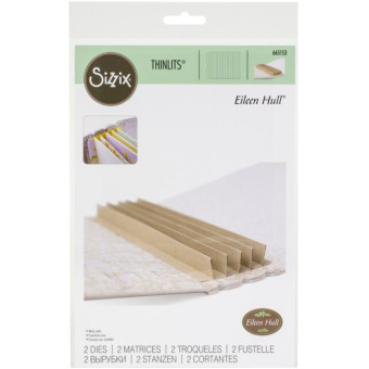 SIZZIX THINLITS DIES FOR CUTTING - BOOKBINDING AND LABEL