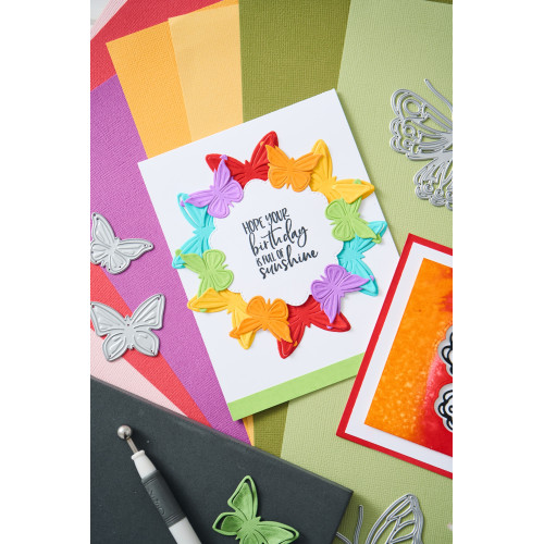 SIZZIX THINLITS ЩАНЦИ ЗА ИЗРЯЗВАНЕ - SPRING WINGS