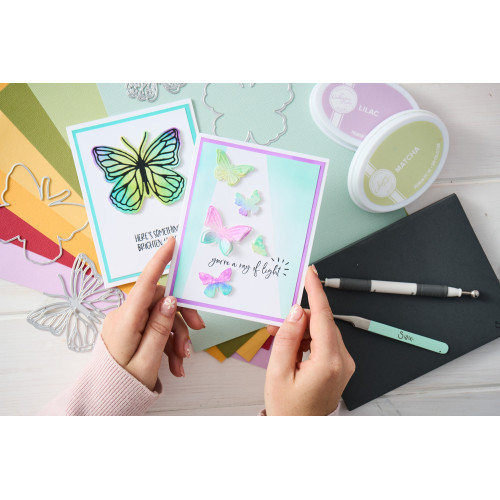 SIZZIX THINLITS ЩАНЦИ ЗА ИЗРЯЗВАНЕ - SPRING WINGS