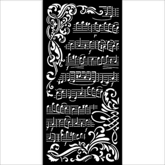STAMPERIA MEDIA STENCIL - STENCIL 12 X 25 CM - KSTDL67