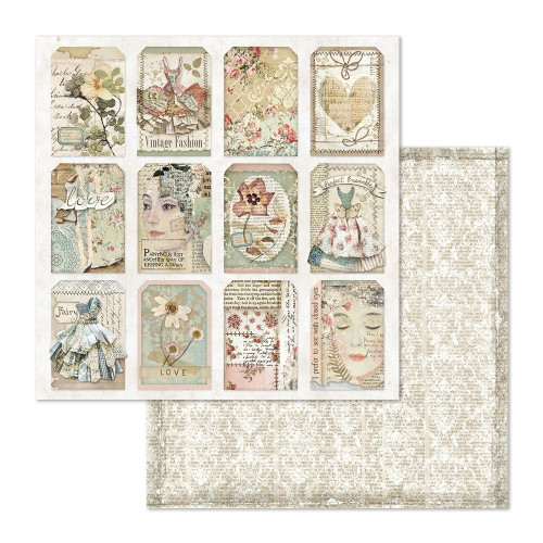 STAMPERIA DESIGNER CARDSTOCK 30.5/30.5 CM - SBB671