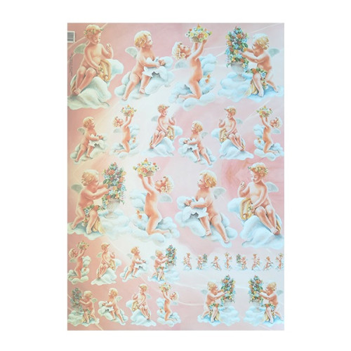 MAIMERI DECOUPAGE PAPER 70/50 CM - CUPID