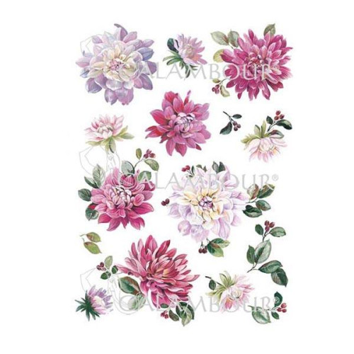 CALAMBOUR ДЕКУПАЖНА ХАРТИЯ 48/33 СМ - PAU 14