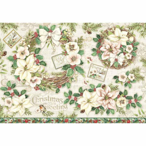 STAMPERIA DECOUPAGE RICE PAPER 48/33 - DFS414