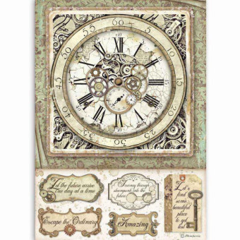 STAMPERIA DECOUPAGE RICE PAPER A4 - DFSA4519