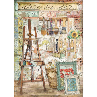STAMPERIA DECOUPAGE RICE PAPER A4 - DFSA4551