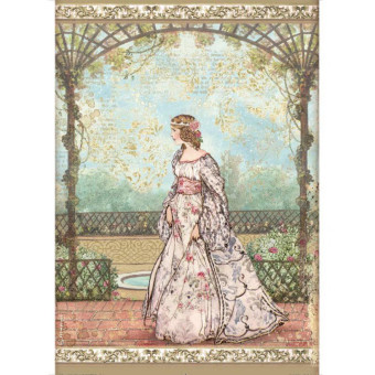 STAMPERIA DECOUPAGE RICE PAPER A4 - DFSA4571