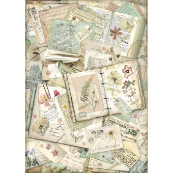 STAMPERIA DECOUPAGE RICE PAPER A3 - DFSA3055