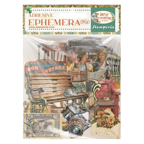 STAMPERIA ART OF TRAVELLING EPHEMERA - DFLCT79
