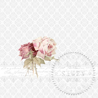 SAGEN VINTAGE NAPKINS FOR DECOUPAGE 33/33 CM - 80078