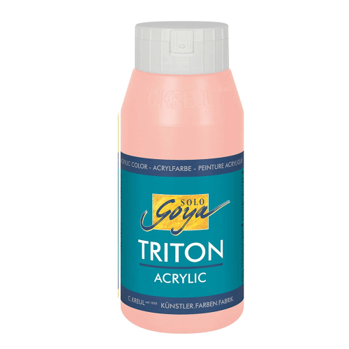 SOLO GOYA АКРИЛНА БОЯ TRITON 750 МЛ. - PEACH PINK