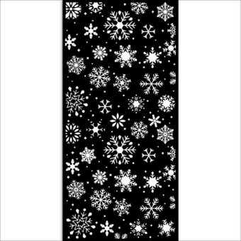 STAMPERIA CHRISTMAS TEMPLATE 12 X 25 CM - KSTDL82
