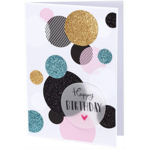 FOLIA БЛОКЧЕ GLITTER - BASIC 17,4/24,5СМ, 6Л.