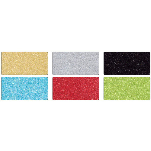 FOLIA БЛОКЧЕ GLITTER - BASIC 17,4/24,5СМ, 6Л.