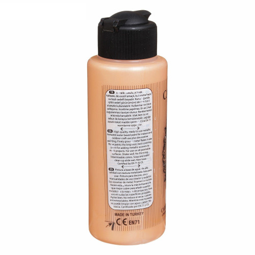 CADENCE ACRYLIC PAINT METALLIC 120 ML. - SALMON 208