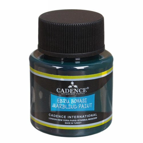 CADENCE БОЯ С МРАМОРЕН ЕФЕКТ EBRU 45 МЛ. - GREEN 857