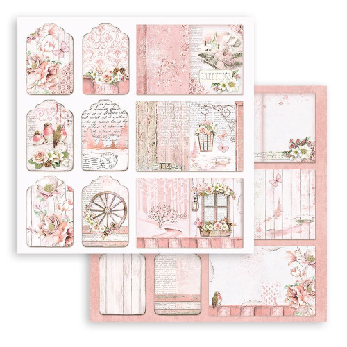 STAMPERIA ROSELAND БЛОКЧЕ 20,3/20,3 СМ - SBBS85