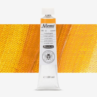 SCHMINCKE OIL PAINT NORMA PROFESSIONAL 120 ML INDIAN YELLOW
