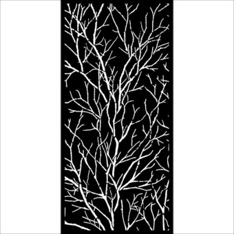 STAMPERIA CHRISTMAS TEMPLATE 12 X 25 CM - KSTDL88