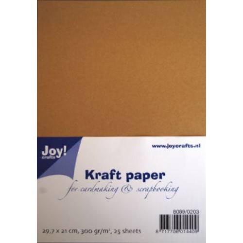 JOY CRAFTS КРАФТ ХАРТИЯ 29,7/21, 300 ГР - 8089/0203