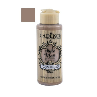 CADENCE АКРИЛНА БОЯ STYLE MATT 120 МЛ. - BARAQUE BEIGE 9007