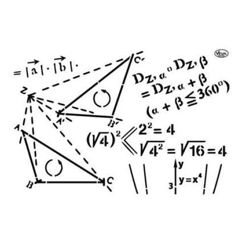 VIVA DECOR UNIVERSAL TEMPLATE A4 - MATHEMATICS