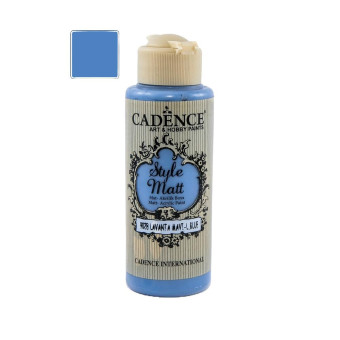 CADENCE АКРИЛНА БОЯ STYLE MATT 120 МЛ. - LAVENDER BLUE 9028