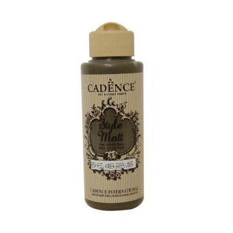 CADENCE АКРИЛНА БОЯ STYLE MATT 120 МЛ. - GREEN UMBER 9054