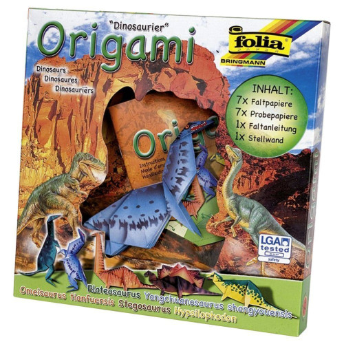 FOLIA ORIGAMI DINOSAURS SET
