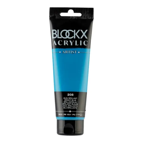BLOCKX АКРИЛНА БОЯ BRILLIANT BLUE 120ML 60208BXC