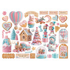 STAMPERIA CANDY CHRISTMAS DIE CUTS DFLDC118