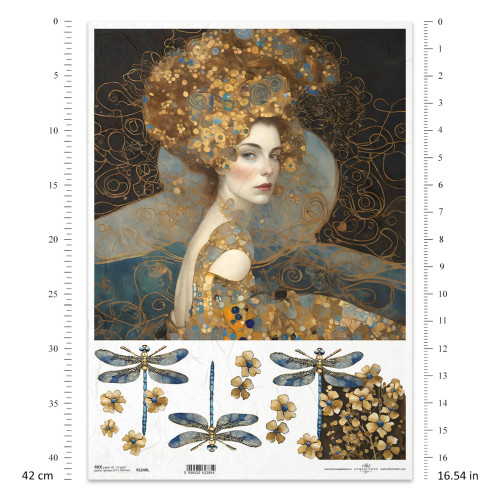 ITD COLLECTION ДЕКУПАЖНА ОРИЗОВА ХАРТИЯ А3 - R1240L