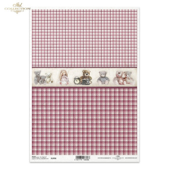 ITD COLLECTION DECOUPAGE RICE PAPER A4 - R1958