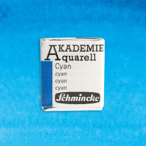 SCHMINCKE АКВАРЕЛНА БОЯ H/PAN AKADEMIE CYAN