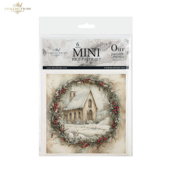 ITD COLLECTION MINI RICE PAPER К-КТ 6БР 14.8X14.8CM - RSM186