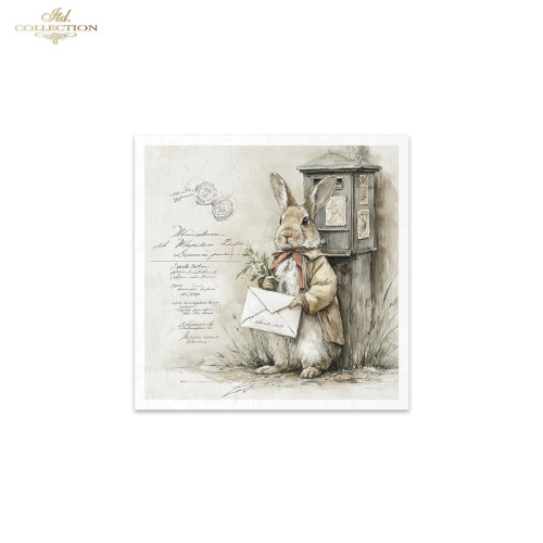 ITD COLLECTION MINI RICE PAPER К-КТ 6БР 14.8X14.8CM - RSM240