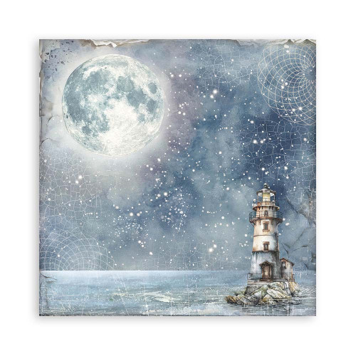STAMPERIA SILENT SEA BLOCK OF PAPER 30.5/30.5CM-SBBL170