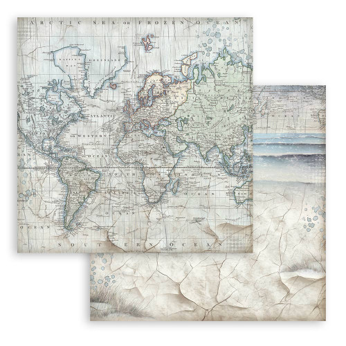 STAMPERIA SILENT SEA BLOCK OF PAPER 30.5/30.5CM-SBBL170