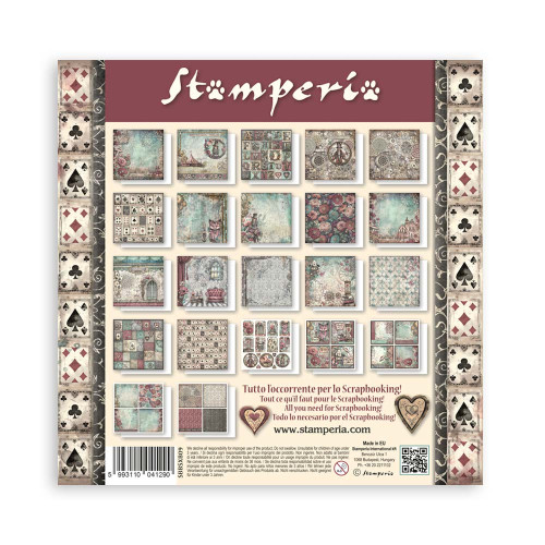 STAMPERIA MASTER OF MAGIC БЛОКЧЕ 20,3/20,3 СМ -SBBSXB09