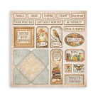 STAMPERIA GOLDEN HARMONY BLOCK 30.5/30.5 CM - SBBXLB17