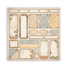 STAMPERIA GOLDEN HARMONY BLOCK 30.5/30.5 CM - SBBXLB17