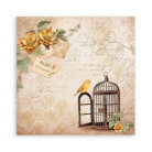 STAMPERIA GOLDEN HARMONY BLOCK 30.5/30.5 CM - SBBXLB17