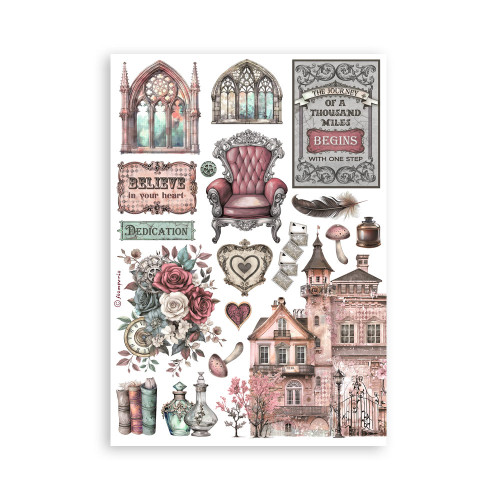 STAMPERIA MASTER OF MAGIC WASHI PAD 8 ЛИСТА A5 -SBW16